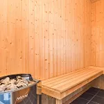 Beautiful Home In Idestrup With Sauna Сasa de vacaciones *